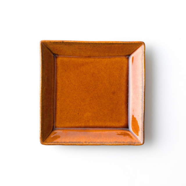 mashiko square plate small