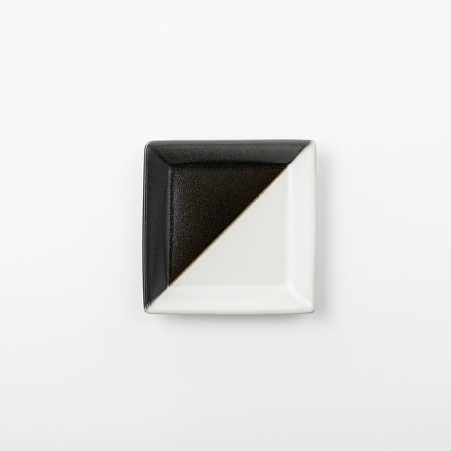 2tone square plate small