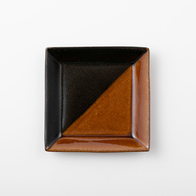 2tone square plate large