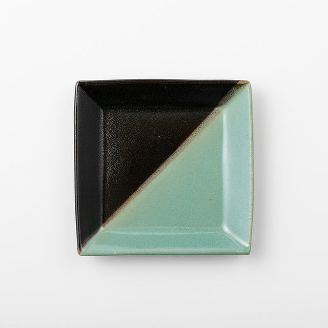 2tone square plate large