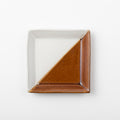 2tone square plate large