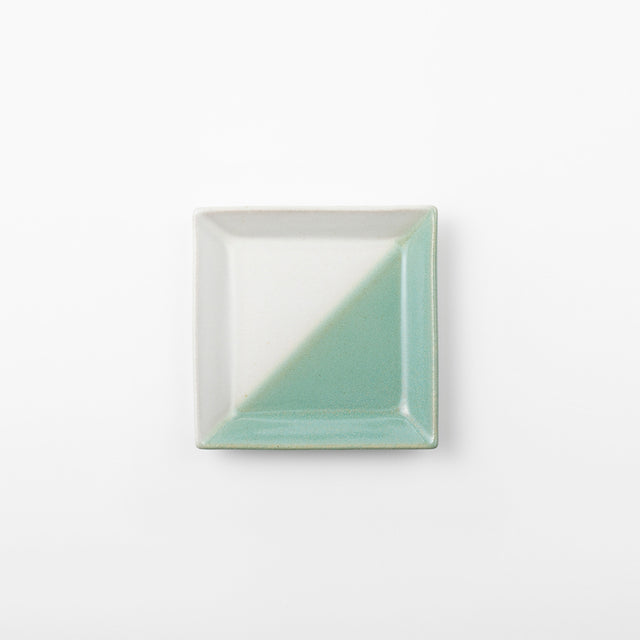 2tone square plate small