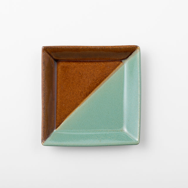 2tone square plate large