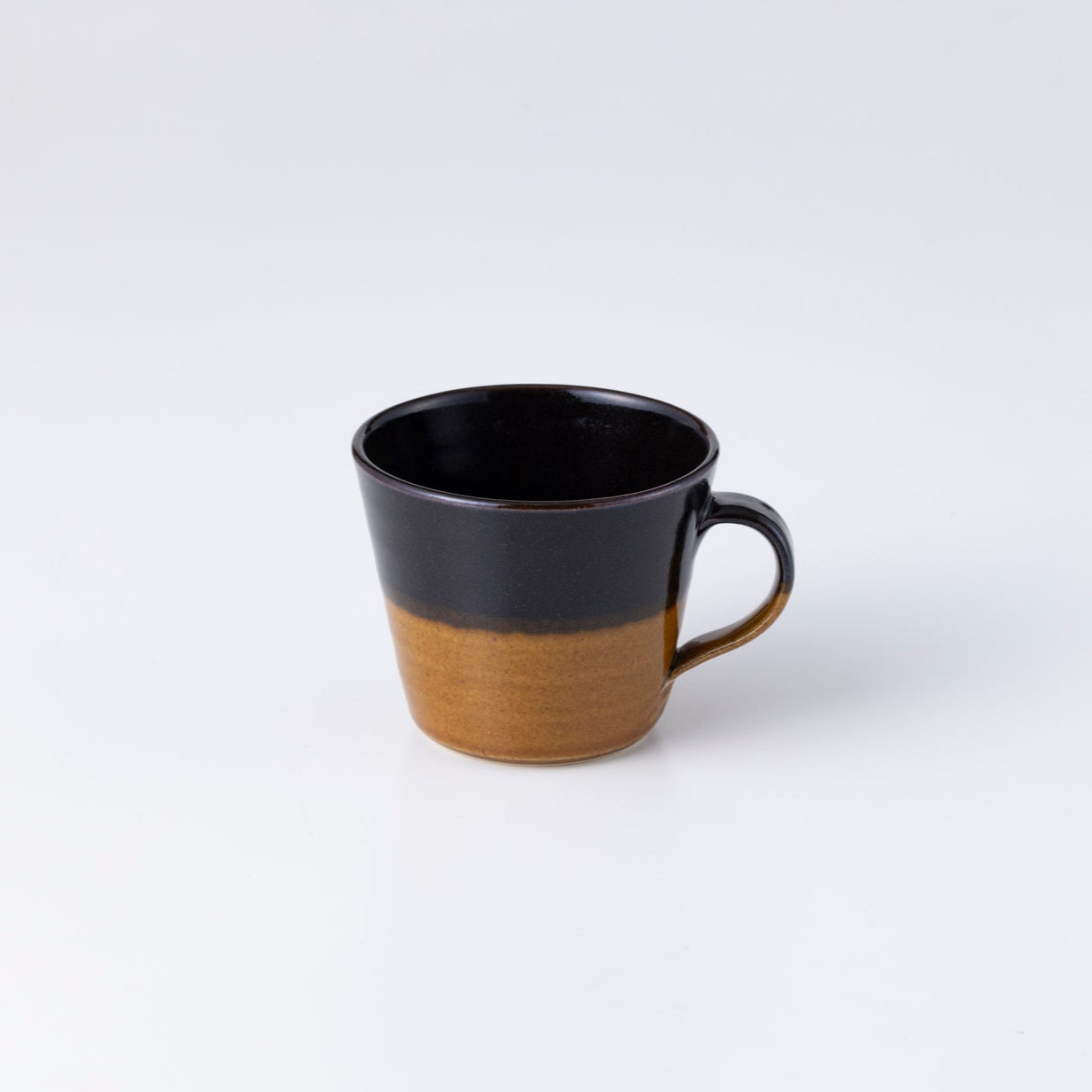 益子焼｜道祖土和田窯 Official Website】2toneマグカップ190ml