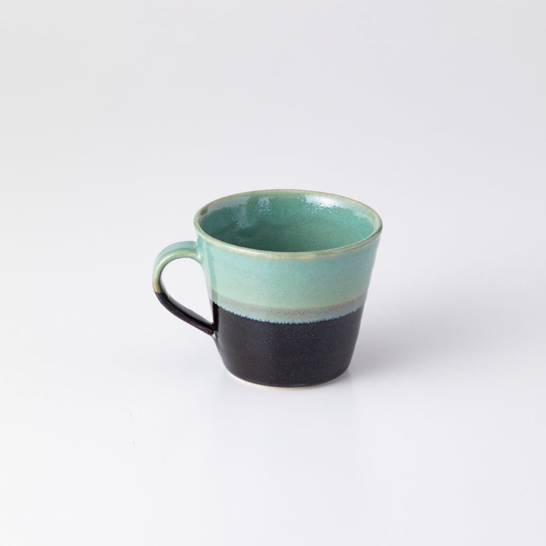 益子焼｜道祖土和田窯 Official Website】2toneマグカップ190ml