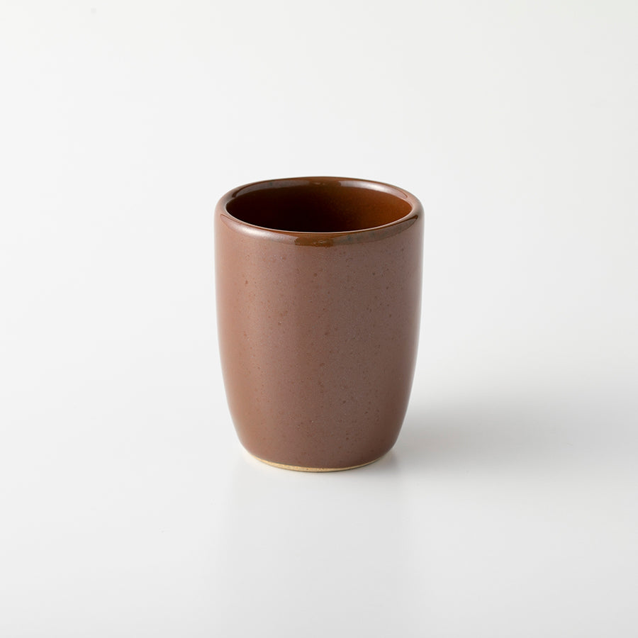 Pottery glazed in Kaki (persimmon glaze)