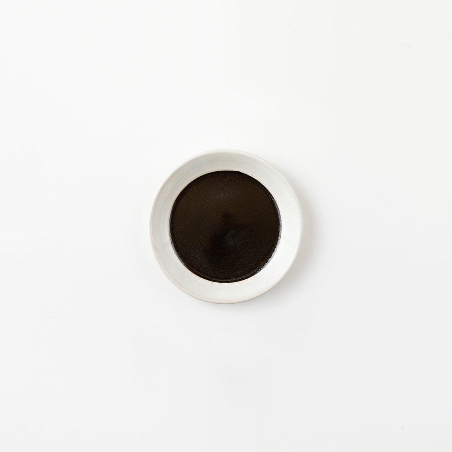 益子焼｜道祖土和田窯 Official Website】2tone 5寸皿